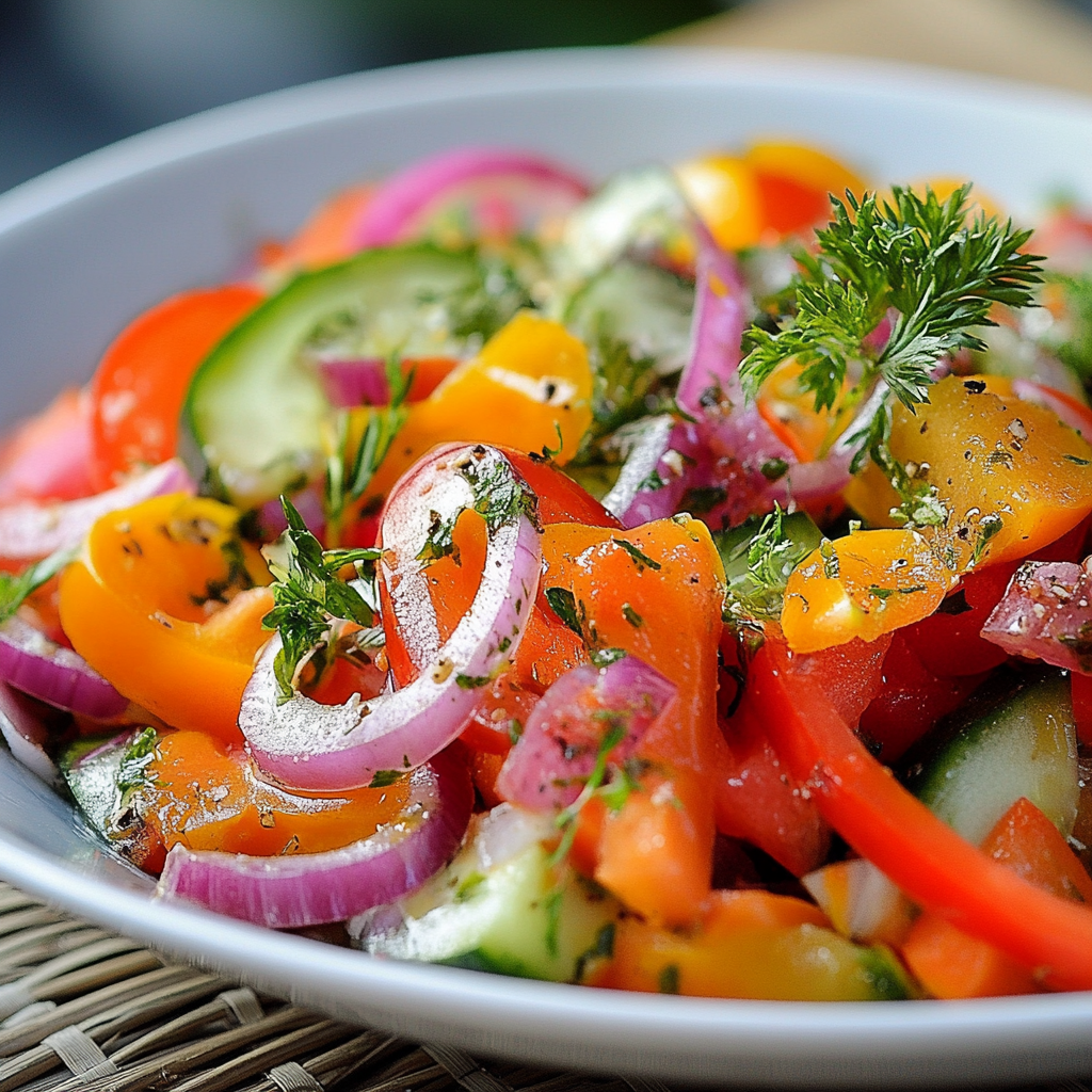 Пошаговый процесс приготовления салата с минимальными усилиями