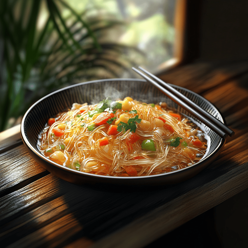 Какие овощи лучше всего использовать для фунчозы с соусом