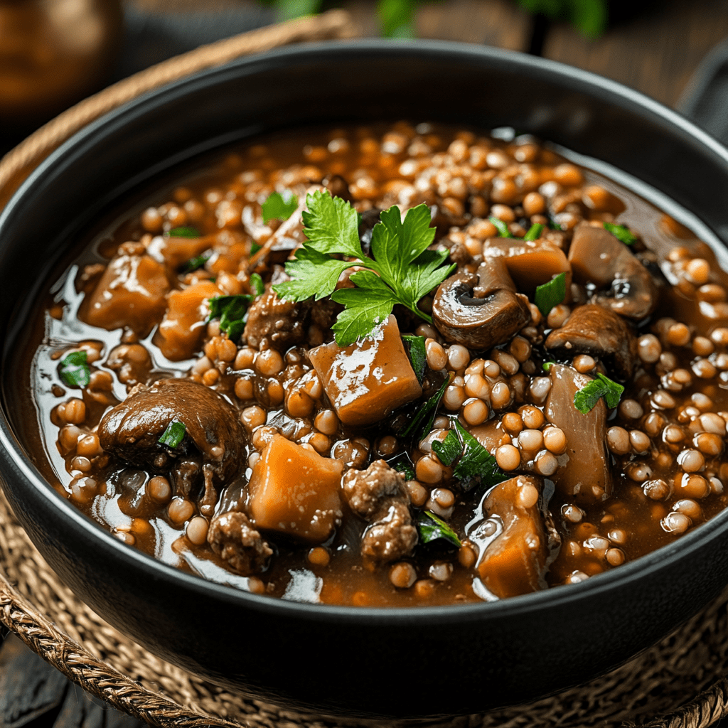 рецепт гречки по купечески с мясом и грибами