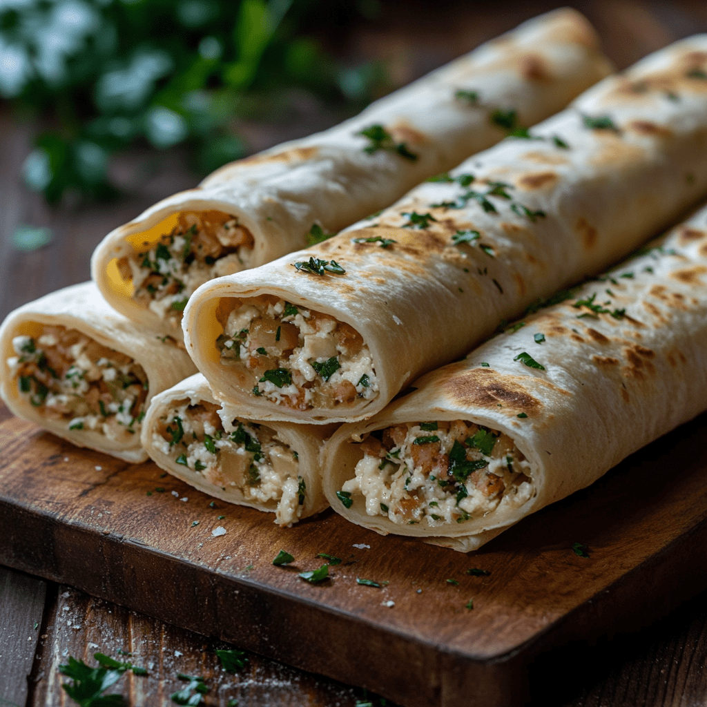 Пошаговый процесс приготовления рулета из лаваша