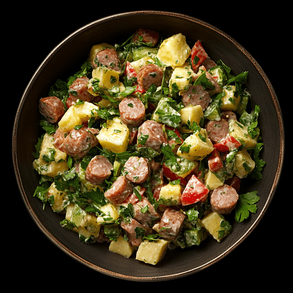 Рецепт оливье с колбасой: простой и вкусный вариант