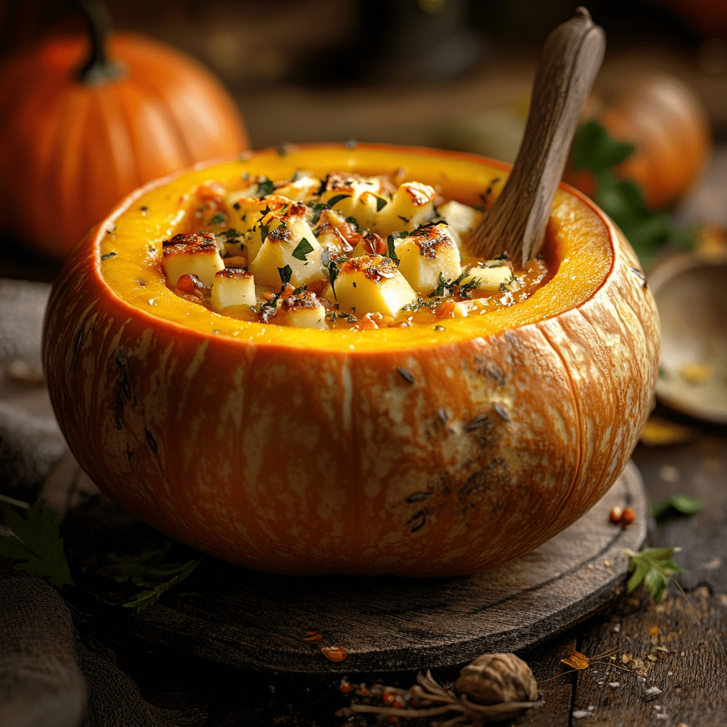 Шаги по подготовке тыквы для запеканки или супа