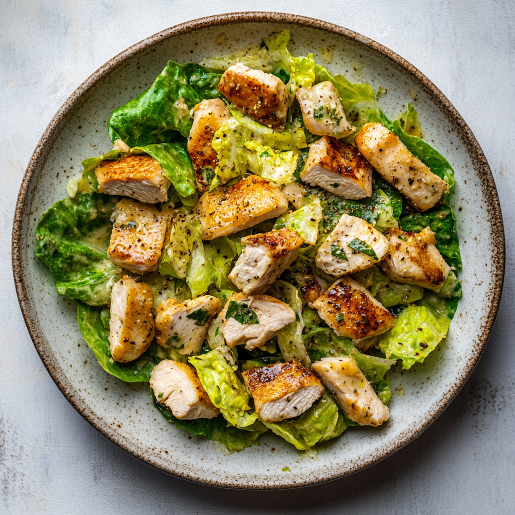 Рецепт салата Цезарь с курицей: простое приготовление