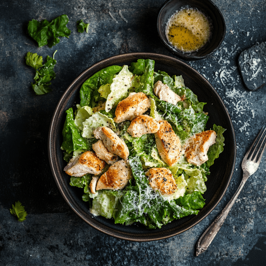 Шаги приготовления: как быстро и правильно собрать салат Цезарь