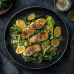 рецепт салата Цезарь с курицей простой и вкусный