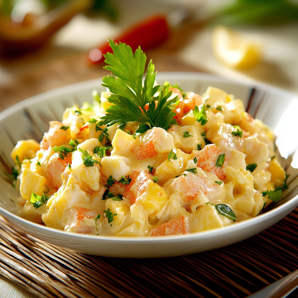 Как слоить салат Мимоза с рыбными консервами, чтобы он не развалился?