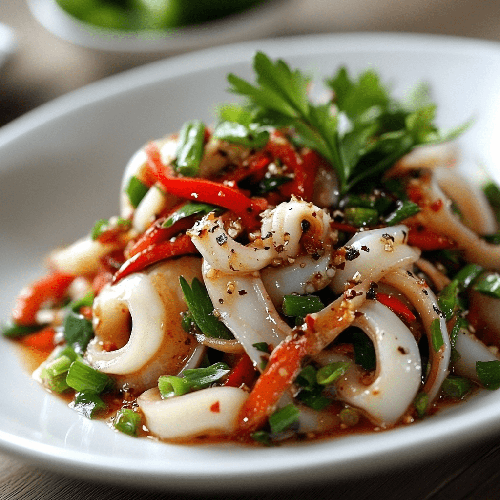 Как выбрать свежие кальмары для салата