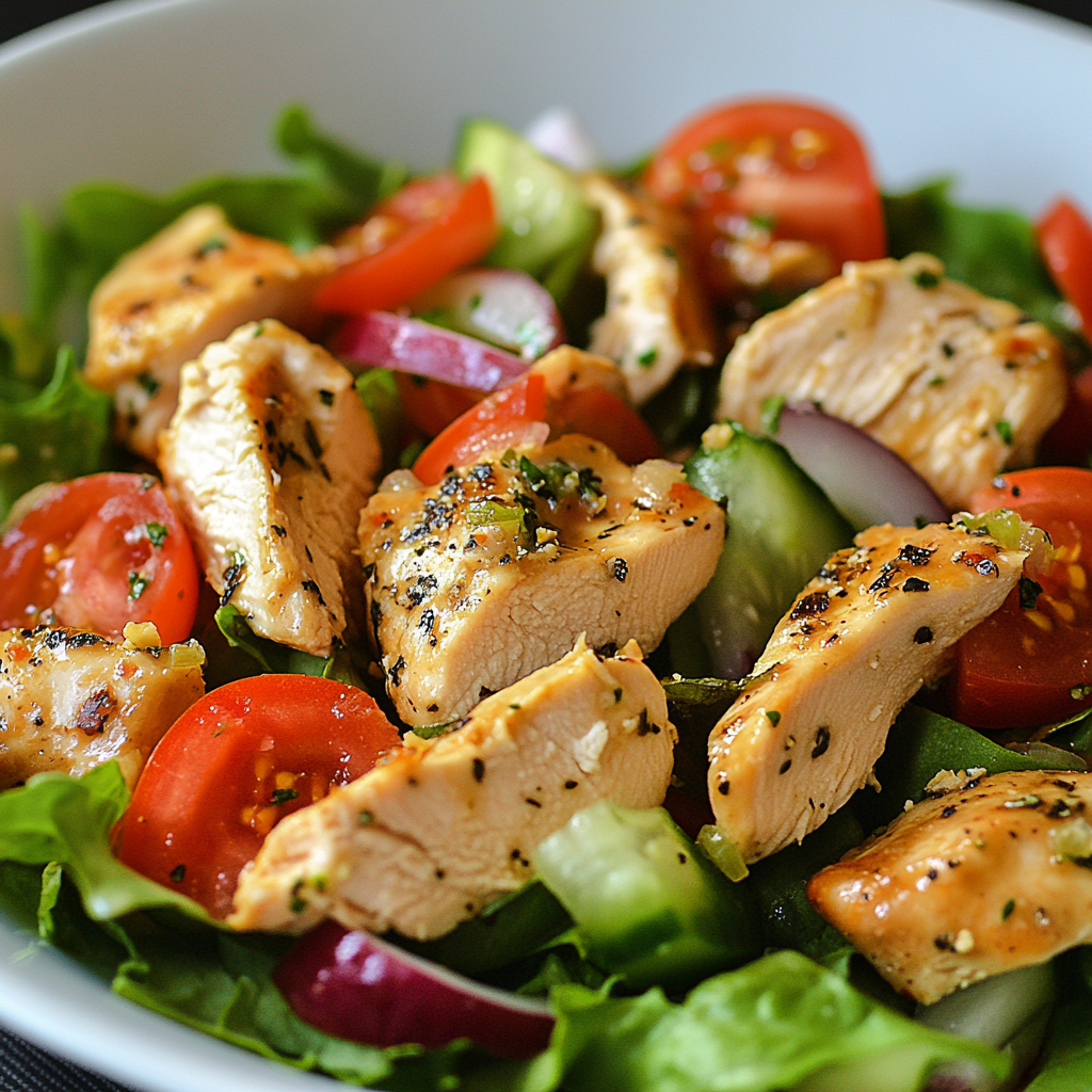 Рецепт салата с куриной грудкой: простое и вкусное блюдо