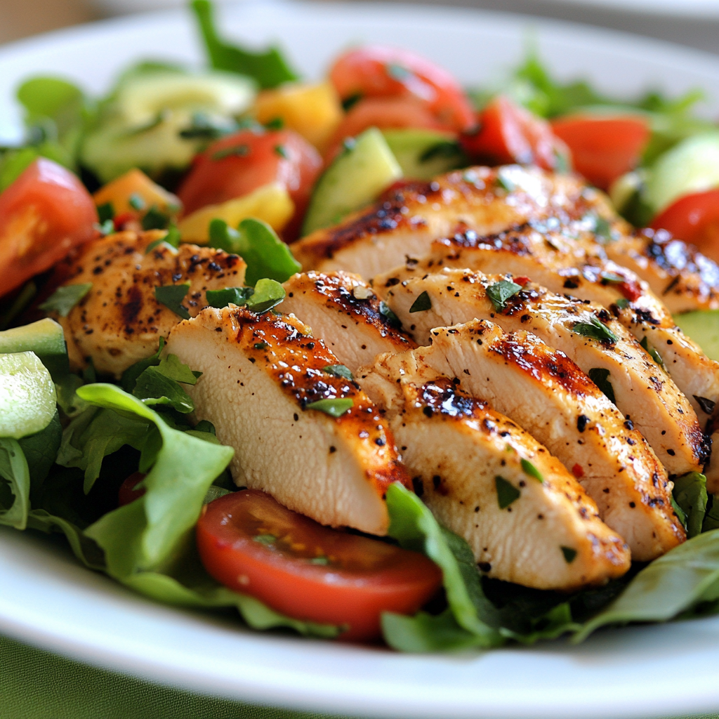 Идеальные ингредиенты для салата с курицей