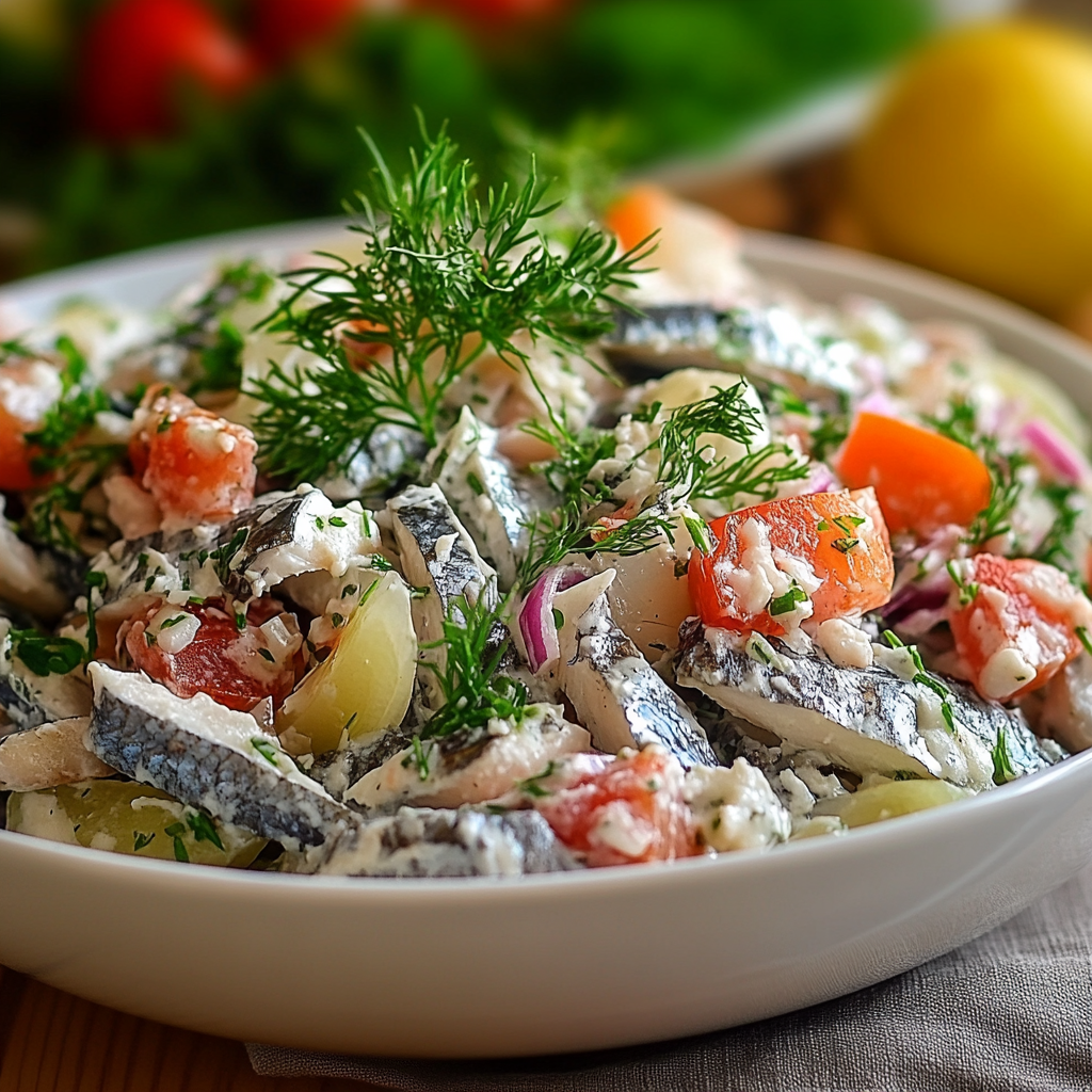 Пошаговый процесс приготовления салата с консервами