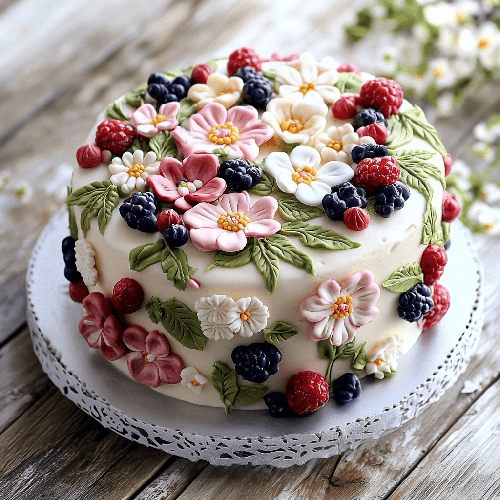 Как сделать торт красивым и привлекательным для девочек