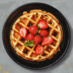 Рецепт вафель в вафельнице простой и быстрый.1