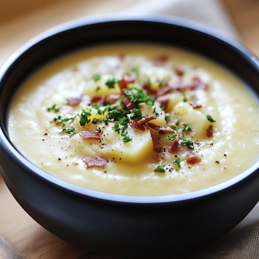 рецепт вкусного картофельного супа простой и быстрый