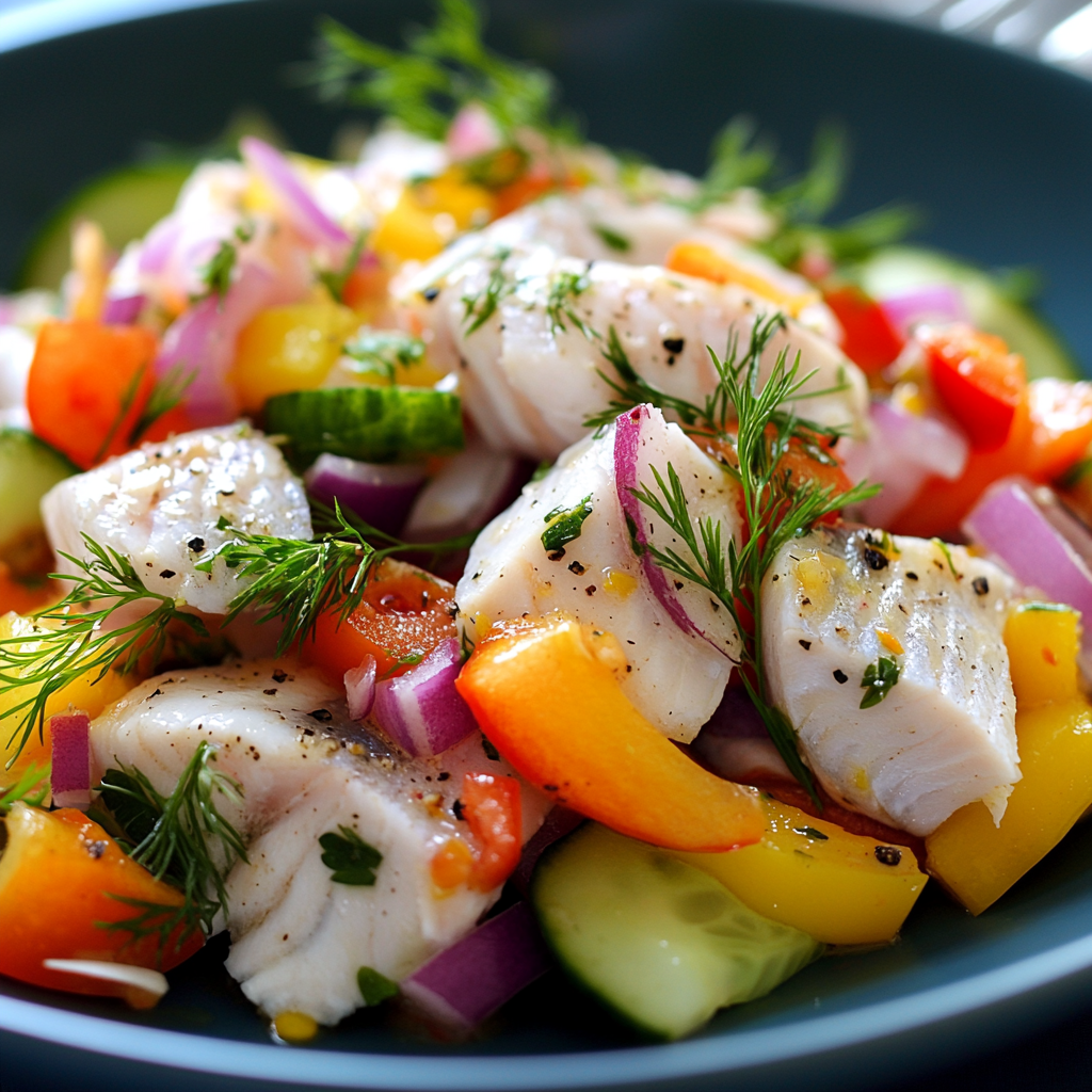 Как приготовить овощи и рыбу для салата, чтобы сохранить вкус и текстуру