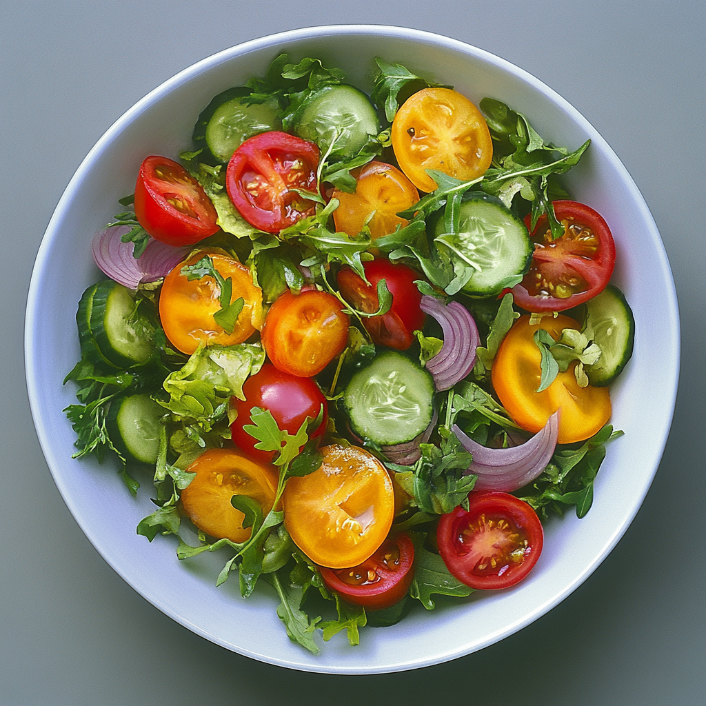 Пошаговое приготовление простого, но вкусного салата