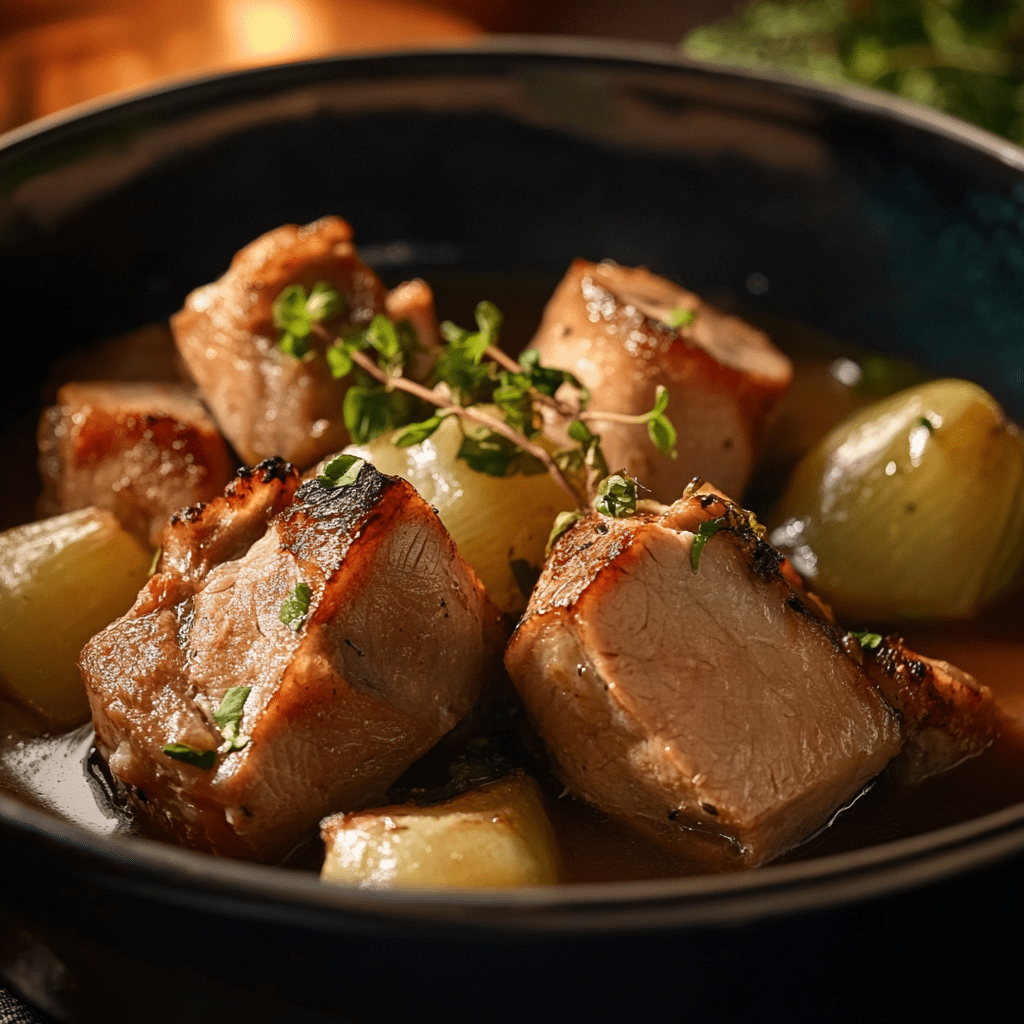 Рецепт вкусной свинины для семейного ужина
