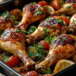 Рецепт вкусных куриных голеней в духовке