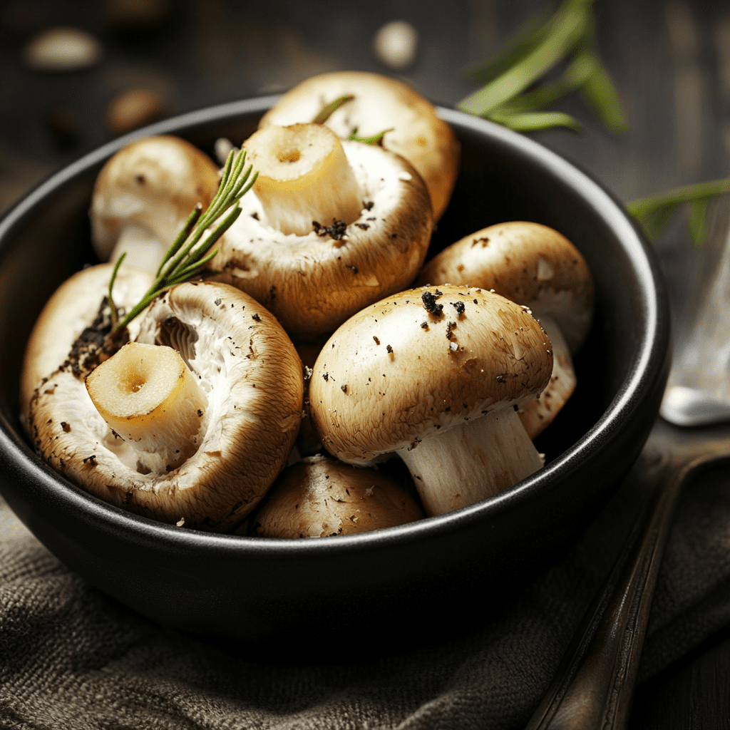 Рецепт вкусных шампиньонов для любителей грибных блюд