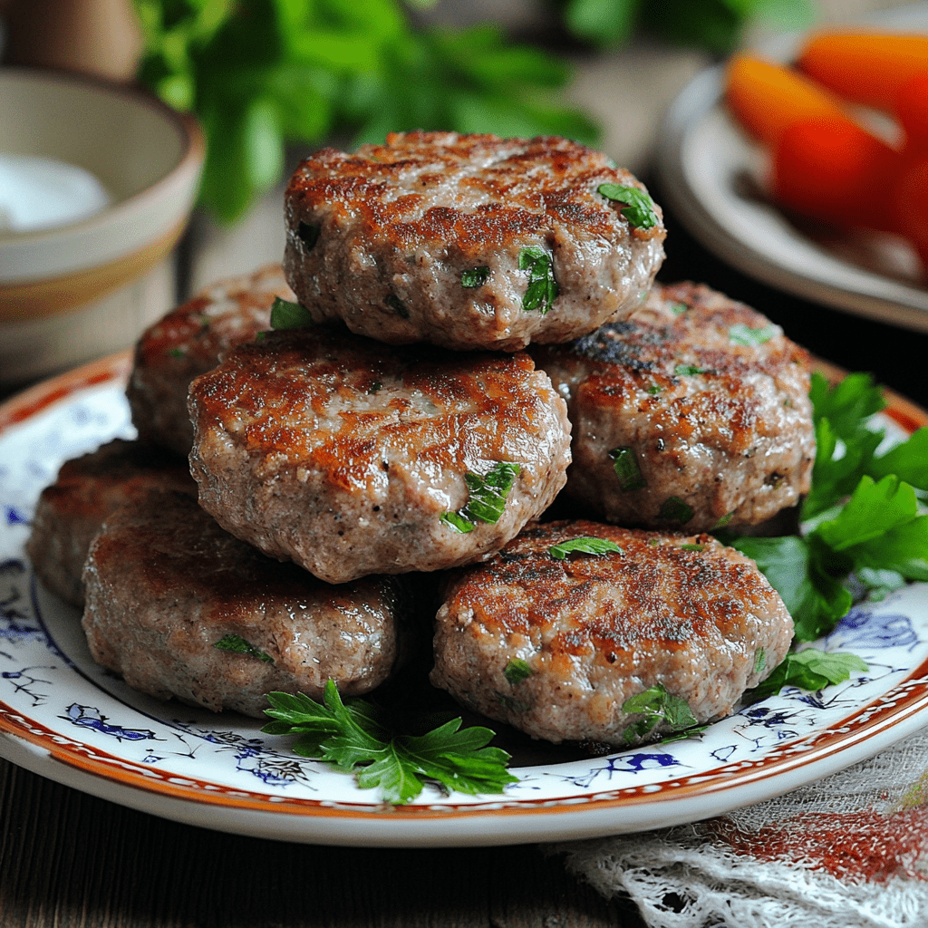 Как сделать котлеты из говядины с хрустящей корочкой