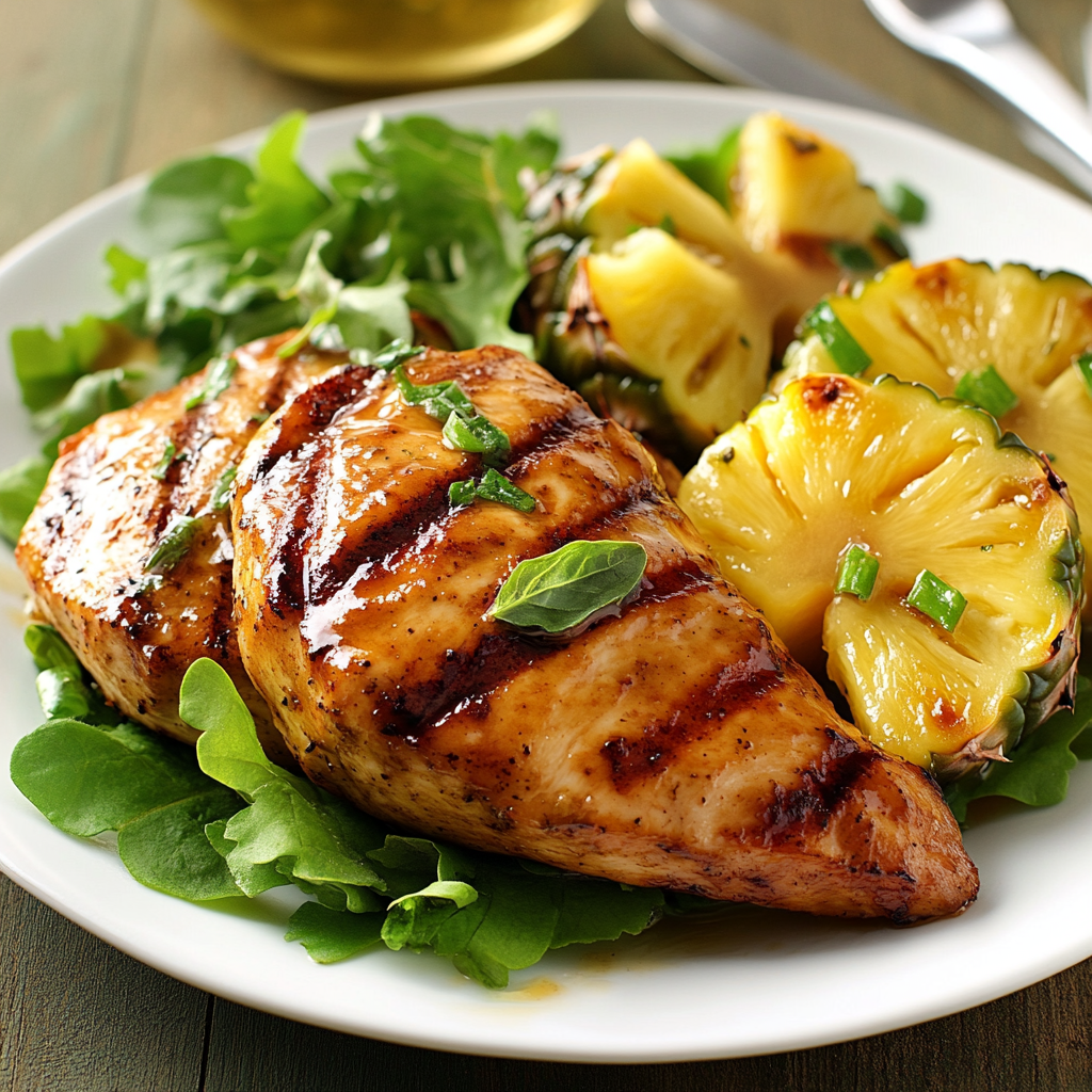 Рецепты куриной грудки с ананасом для вкусного ужина