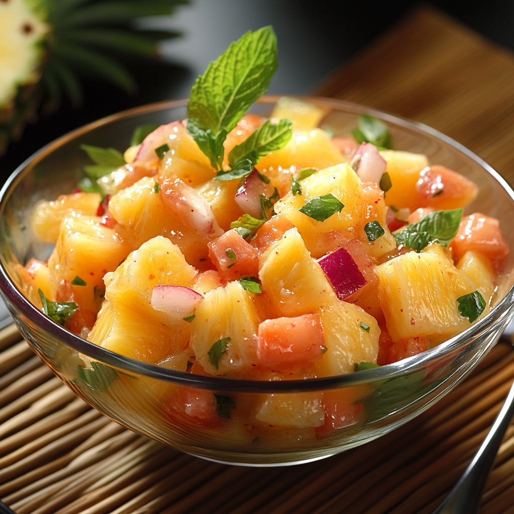 Легкие и полезные салаты с ананасом для ежедневного меню