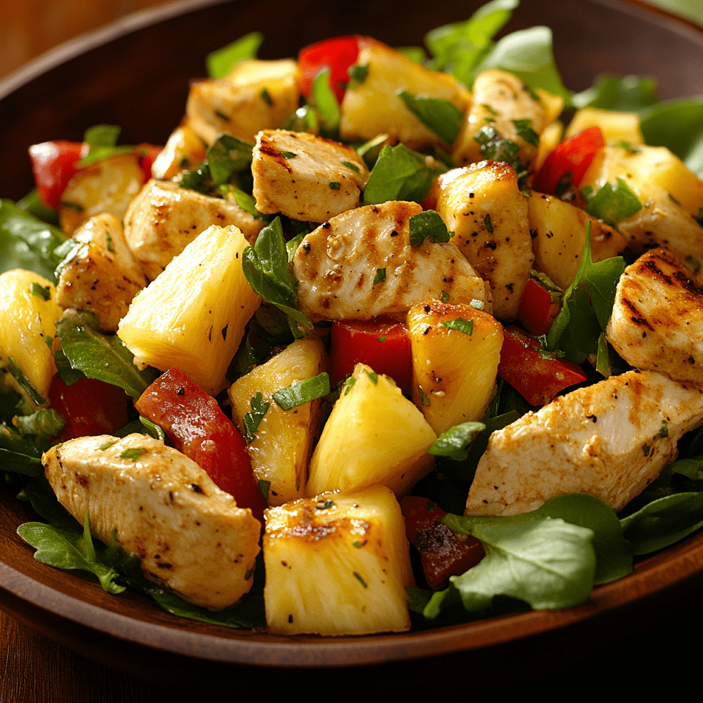 Как выбрать ингредиенты для салата с курицей и ананасами