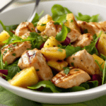 Рецепты салатов с курицей и ананасами для любого повода