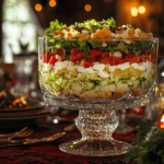 Рецепты слоёных салатов для праздничного стола