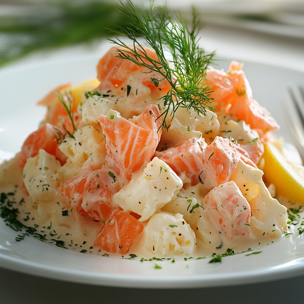 Рыбный салат с авокадо: сочетание вкуса и пользы