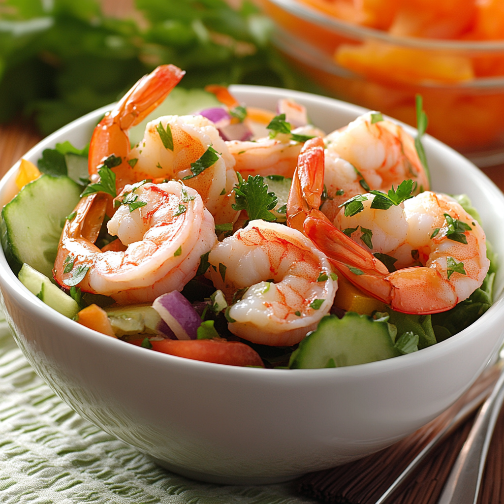 Салат с креветками рецепты вкусных вариантов